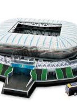 โมเดลสนามฟุตบอล 3D จิ๊กซอว์ สโมสรยูเวนตุส - สนามยูเวนตุส สเตเดี้ยม ใหม่ / JUVENTUS Football Club 3D Jigsaw/Puzzle Football Stadium Model - JUVENTUS Stadium NEW