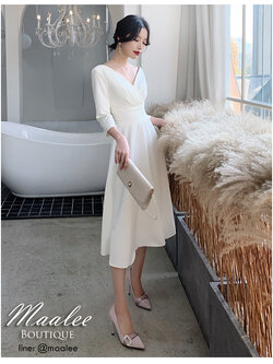 Pro-order ชุดเช่า ชุดแต่งงาน มินิมอล ชุดหมั้น