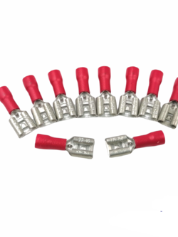 หางปลา ตัวเมีย มีปลอกหุ้ม FDD 1.25-250 (ห่อ=10ตัว)