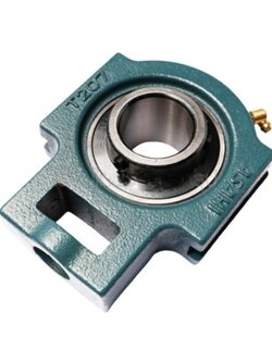 ตลับลูกปืนตุ๊กตา ทรงตัวที รูเพลา 35 มิลลิเมตร ASAHI อาซาฮี รุ่น UCT207 Pn.A211-0190 (แท้) ##