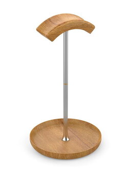 DD HS270W ขาตั้งหูฟังผสมผสานระหว่างไม้และโลหะ ไม่ล้มง่าย คานศีรษะที่ถอดออกได้