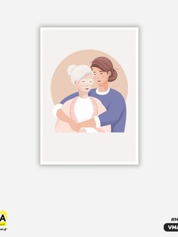 ภาพตกแต่งบ้านสำเร็จรูป Mother's Day I VMA00032 #SOdAcollection #ภาพตกแต่งบ้านสไตล์มินิมอล #มินิมอล #MINIMAL