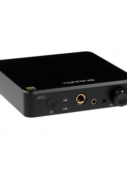 ขาย TOPPING A50 แอมป์หูฟังตั้งโต๊ะกำลังขับสูง รองรับย่านความถี่ 20-200kHz เหนือกว่า Hi-Res