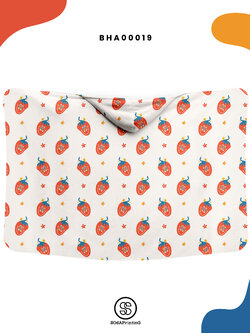 ผ้าห่มฮู้ด Blanket Hoodies Strawberry smlie รหัส BHA00019 #SOdAblanketHoodies #SOdAhome