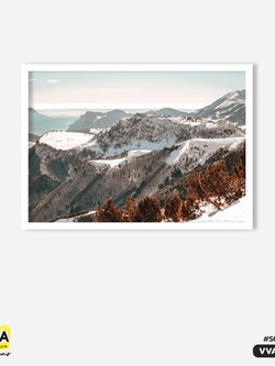 ภาพตกแต่งบ้านสำเร็จรูป Mountain Snowy Day VVA00003 #SOdAcollection #ภาพตกแต่งบ้านสไตล์วิวทิวทัศน์ #วิวทิวทัศน์ #SCENERY