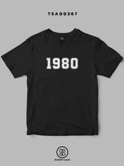 เสื้อยืด พิมพ์ลาย 1980-1984 รหัส TSA00367-TSA00376 #เสื้อ #เสื้อยืด #SOdAPrintinG