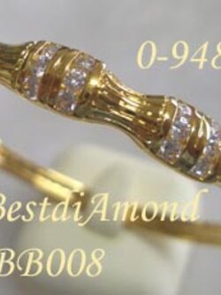 ชื่อสินค้า: *** กำไลแบบนี้ style ไทยๆ สวยดูดีค่ะ ชุบทองแท้ 24 K รหัส BB008