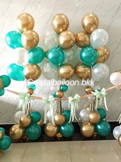 เสาลูกโป่ง เปิดร้าน เสาลูกโป่งสูง 90 เซนติเมตร 2 เสา พร้อม ริบบิ้นตัดเปิดงาน 3 ท่าน พร้อม เสาช่อลูกโป่ง ช่อ 10 ลูก 3 เสา พร้อมตกแต่ง สามารถเปลี่ยนสีลูกโป่ง/เปลี่ยนข้อความได้