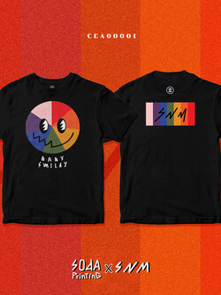 เสื้อยืด พิมพ์ลาย BABYBOY สีดำ CEA00001 #SOdAtee #SOdAPrintinG #เสื้อ #เสื้อยืด