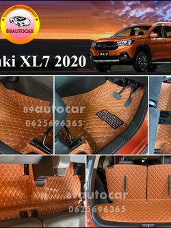 พรม6D ปูพื้นรถ All New Suzuki XL7 2020 เข้ารูป เต็มคัน