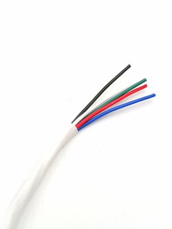 สายไฟคอยล์พัดลม (ไส้ใน5เส้น) ยกม้วน=100เมตร