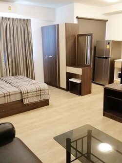 ให้เช่าเดอะ พอยต์ คอนโด รังสิต คลอง 6 ตึก C ห้อง 26 ตรม.ห้องใหม่ เครื่องใช้ครบ พร้อมอยู่