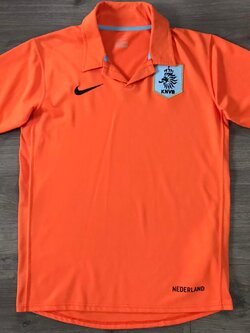 เสื้อฟุตบอล ทีมชาติเนเธอร์แลนด์ ชุดเหย้า ชุดลุยศึกฟุตบอลโลก 2006 LB-Size / THE NETHERLANDS Football Shirt Home Kit World Cup 2006 Jersey LB-Size