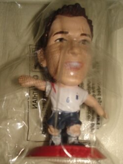 ตุ๊กตาโมเดลนักฟุตบอล จ.เทอร์รี่ ทีมชาติอังกฤษ โครินเธียน ไมโครสตาร์ - Series 13/2006 Red Base - MC5458 ใหม่ / J.TERRY ENGLAND National Football Team Corinthian MicroStars Football Figure - Series 13/2006 Red Base - MC5458 NEW