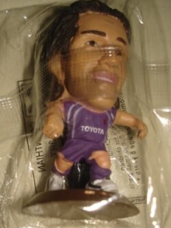 ตุ๊กตาโมเดลนักฟุตบอล ล.โทนี่ สโมสรฟิออเรนติน่า โครินเธียน ไมโครสตาร์ - Series 14/2006 Gold Base - MC8058 ใหม่ / L.TONI FIORENTINA Football Club Corinthian MicroStars Football Figure - Series 14/2006 Gold Base - MC8058 NEW