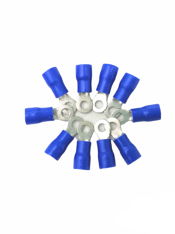 หางปลากลม มีปลอกหุ้ม RV 2-3 (ห่อ=10ตัว)