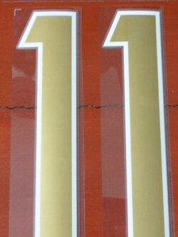 ชุดชื่อและเบอร์ติดเสื้อฟุตบอล #11 กิ๊กส์ สโมสรแมนเชสเตอร์ ยูไนเต็ด (ชุดเหย้า UCL 2006/07) PLAYER SIZE ใหม่ / #11 GIGGS MANCHESTER UNITED Football Club (Home UCL 2006/07) PLAYER SIZE Name and Number Set NEW