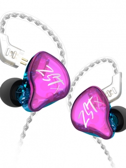 ขาย KZ ZST X หูฟัง 2 ไดร์เวอร์ 1DD+1BA สายชุบเงินถัก100แกน