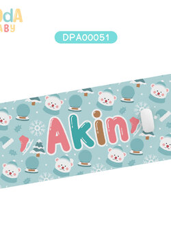 แผ่นรองเมาส์ Mouse Pad ลาย Winter #ใส่ชื่อได้ รหัส DPA00051 ⛄️❄️#Winter #SOdAbaby