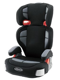 สินค้ามือ 1 บูสเตอร์ซีท Graco booster seat ลายเรียบ สีดำ