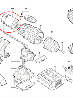 มอเตอร์สว่านไร้สาย BOSCH GSR 1080-Li 10.8v. (แท้-สั่ง)