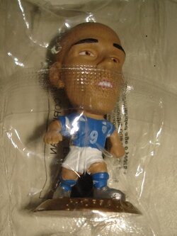 ตุ๊กตาโมเดลนักฟุตบอล โรนัลโด้ ทีมชาติบราซิล โครินเธียน ไมโครสตาร์ - Membership 2003 Gold Base - MC1351 ใหม่ / RONALDO BRAZIL National Football Team Corinthian MicroStars Football Figure - Membership 2003 Gold Base - MC1351 NEW
