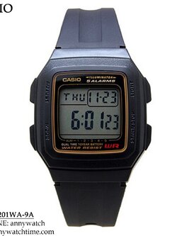 CASIO F-201WA-9A