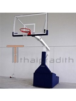 PRO 325 แป้นบาสเกตบอลมีล้อเลื่อน พับเก็บได้