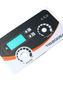แป้นสติ๊กเกอร์ ตู้เชื่อม JASIC เจสิค รุ่น TIG200ST Pn.KT-M022-10053874 ##