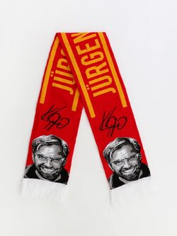ผ้าพันคอ ฟุตบอล สโมสรลิเวอร์พูล - Jürgen Klopp ใหม่ / LIVERPOOL Football Club Scarf - Jürgen Klopp NEW