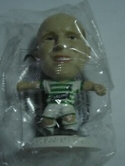 ตุ๊กตาโมเดลนักฟุตบอล จ.ฮาร์ทสัน สโมสรเซลติก โครินเธียน ไมโครสตาร์ - Series 7/2003 White Base - MC1598 ใหม่ / J.HARTSON CELTIC Football Club Corinthian MicroStars Football Figure - Series 7/2003 White Base - MC1598 NEW