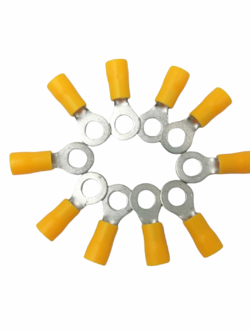 หางปลากลม มีปลอกหุ้ม RV 5.5-6 (ห่อ=10ตัว)