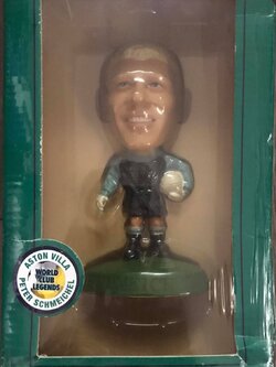 ตุ๊กตาโมเดลนักฟุตบอล ป.ชไมเคิ่ล สโมสรแอสตัน วิลล่า โครินเธียน โปรสตาร์ - ProStars XL World Club Legends Series ใหม่ / P.SCHMEICHEL ASTON VILLA Football Club Corinthian ProStars Football Figure - ProStars XL World Club Legends Series NEW