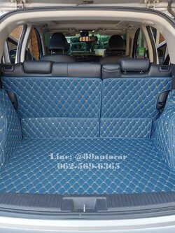 พรมหนังPU ท้าย + พับเบาะ + ซุ้มล้อ 5 ชิ้น Honda HR-V 2015