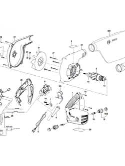 ฟิลคอยล์ Bosch บอช GBL800E ( #2 ) Pn.1604220439 (แท้) ##