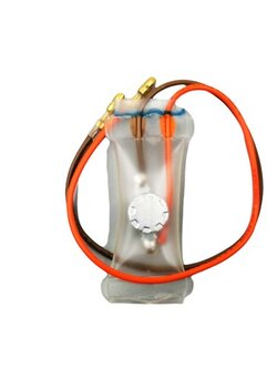 ไบเมนทอล ตู้เย็น TOSHIBA RB08-4.5 PW-016 (2สาย-กลม)