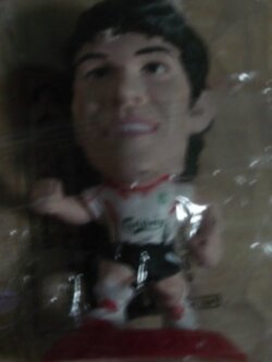 ตุ๊กตาโมเดลนักฟุตบอล ล.การ์เซีย สโมสรลิเวอร์พูล โครินเธียน ไมโครสตาร์ - Series 12/2005 Red Base - MC4480 ใหม่ / L.GARCIA LIVERPOOL Football Club Corinthian MicroStars Football Figure - Series 12/2005 Red Base - MC4480 NEW