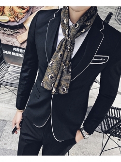 Pre-order ชุดสูทชาย สีดำ เข้ารูป