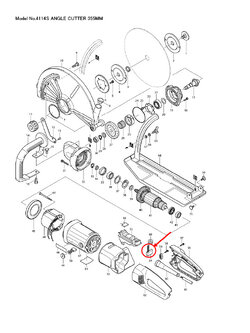 SOFT START CIRCUIT เครื่องตัดคอนกรีต มากีต้า Makita 4114S [#64] Pn.631553-4 (แท้) ##
