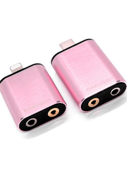 Hakugei Pink DAC Hifi อะแดปเตอร์หูฟังพร้อมชิป DAC ในตัว ประกันศูนย์ไทย
