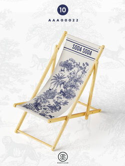 เก้าอี้ชายหาด FOREST สีเขียว AAA00022 #FOREST #เก้าอี้ชายหาด #SunLounge #SOdAhome #SOdAPrintinG