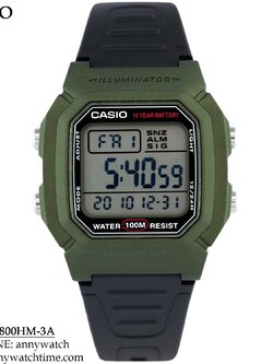 CASIO W-800HM-3A