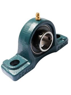 ตลับลูกปืนตุ๊กตา หมอนบล็อกแบริ่ง รูเพลา 1 นิ้ว (8หุน) ASAHI อาซาฮี รุ่น UCP205-16 Pn.A211-0060 (แท้) ##