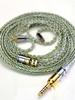 ขาย Hakugei Bifrost สายอัพเกรดหูฟังถักผสม ทอง, เงิน, ทองแดง, Graphene