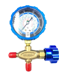 เกจ์วัดน้ำยา(เดี่ยว) HS-466 NAL ด้าน Low(สีน้ำเงิน)