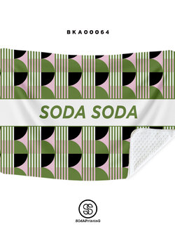 ผ้าห่มอเนกประสงค์ #Geo ใส่ชื่อได้ รหัส BKA00064 #SOdAblanket #SodAhome