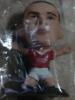 ตุ๊กตาโมเดลนักฟุตบอล ว.รูนี่ย์ สโมสรแมนเชสเตอร์ ยูไนเต็ด โครินเธียน ไมโครสตาร์ - Series 15/2006 Black Base - MC9605 ใหม่ / W.ROONEY MANCHESTER UNITED Football Club Corinthian MicroStars Football Figure - Series 15/2006 Black Base - MC9605 NEW