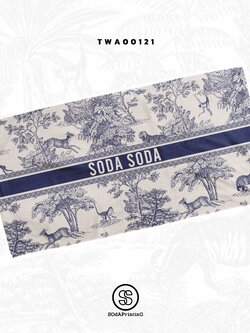 ผ้าเช็ดตัว FOREST ใส่ชื่อได้ รหัส TWA00121 #SOdAtowel #SodAhome #ผ้าขนหนู #ผ้าเช็ดตัว #towel