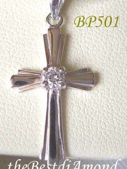 ชื่อสินค้า: +++จี้รูปไม้กางเขน เรียบ เก๋ ดูดีค่ะ BP501 +++