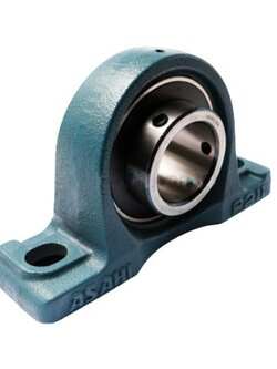 ตลับลูกปืนตุ๊กตา หมอนบล็อกแบริ่ง รูเพลา 2 นิ้ว ASAHI อาซาฮี รุ่น UCP211-32 Pn.A211-0080 (แท้) ##